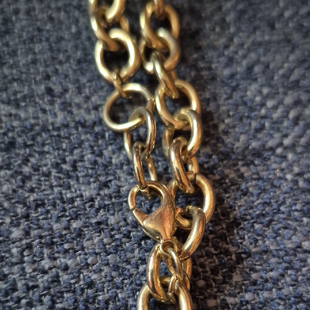 Guess Gold-Toned Necklace with Minimalist Animal PRINT Charm - Picture 3 of 7